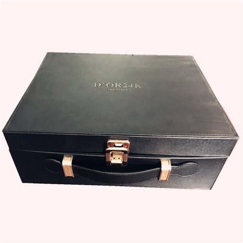 Imitation leather Cosmetic set box
